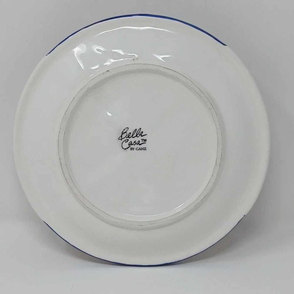 Bella Casa Fruit Wall Plate 3D By Ganz Peaches 8